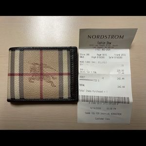 Men’s Burberry Wallet